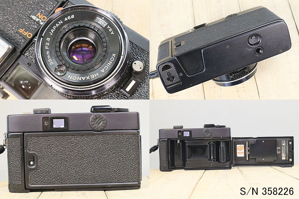 楽天市場】【整備済】【保証付 】 コニカ KONICA C35 EF S/N 358226