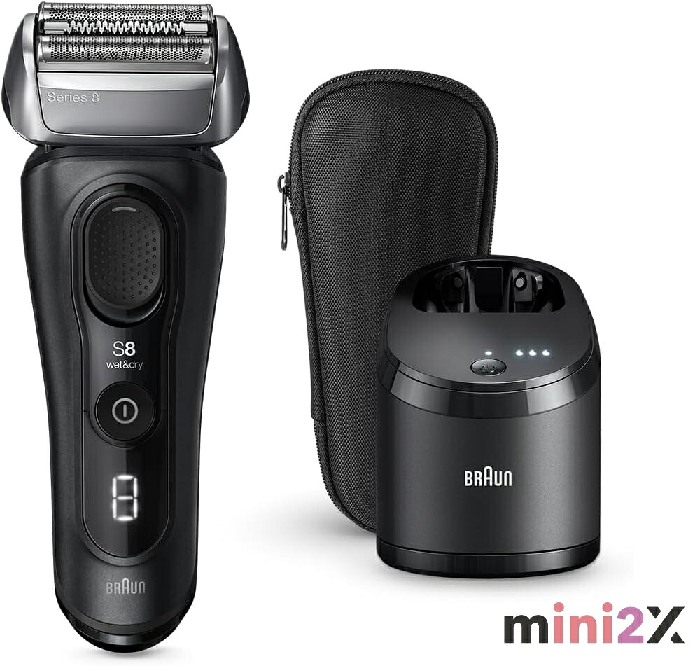 楽天市場】ブラウン 電気シェーバー シリーズ8 洗浄機付き 電動 髭剃り