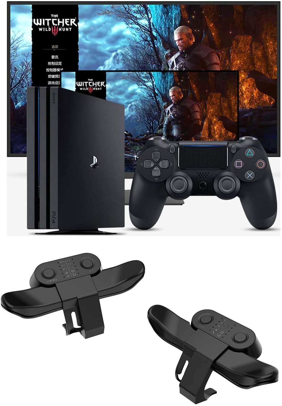 楽天市場】【最新版】PS4 コントローラー 専用 背面 ボタン