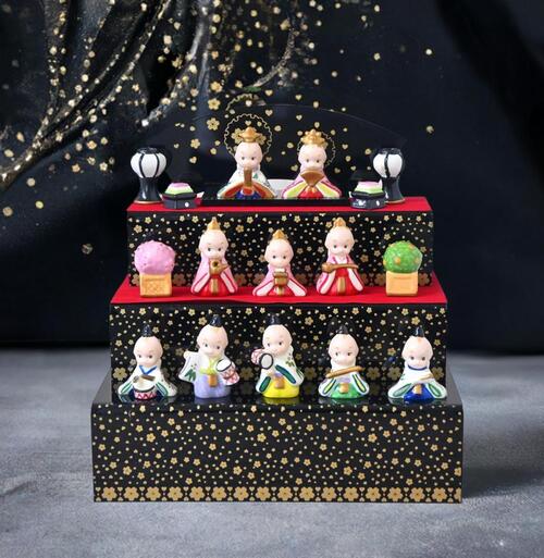 楽天市場】現品です。キューピーひな人形ローズオニール キューピー