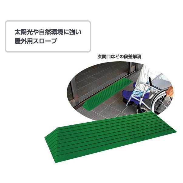 楽天市場】ダイヤスロープ屋外用 76cm幅 DSO76-55 シンエイテクノ