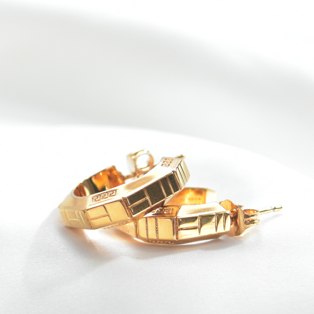 楽天市場】ヴェルサーチ ピアス グレカ キルティング イヤリング