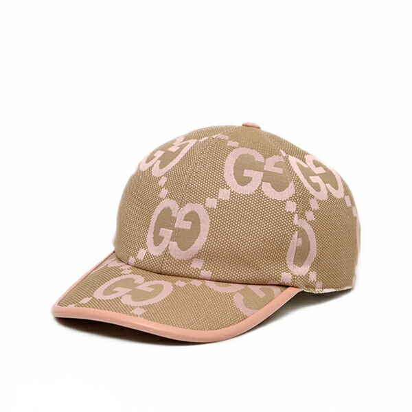 GUCCI GGパターン キャップ ベージュ