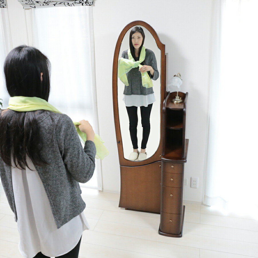 楽天市場】化粧台 鏡台 ドレッサー 全身 姿見 日本製 国産 姿見鏡