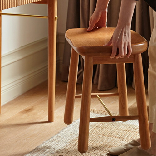 楽天市場】10%OFF+P2倍 SS限定 スツール 幅40cm 無垢材 オーク材