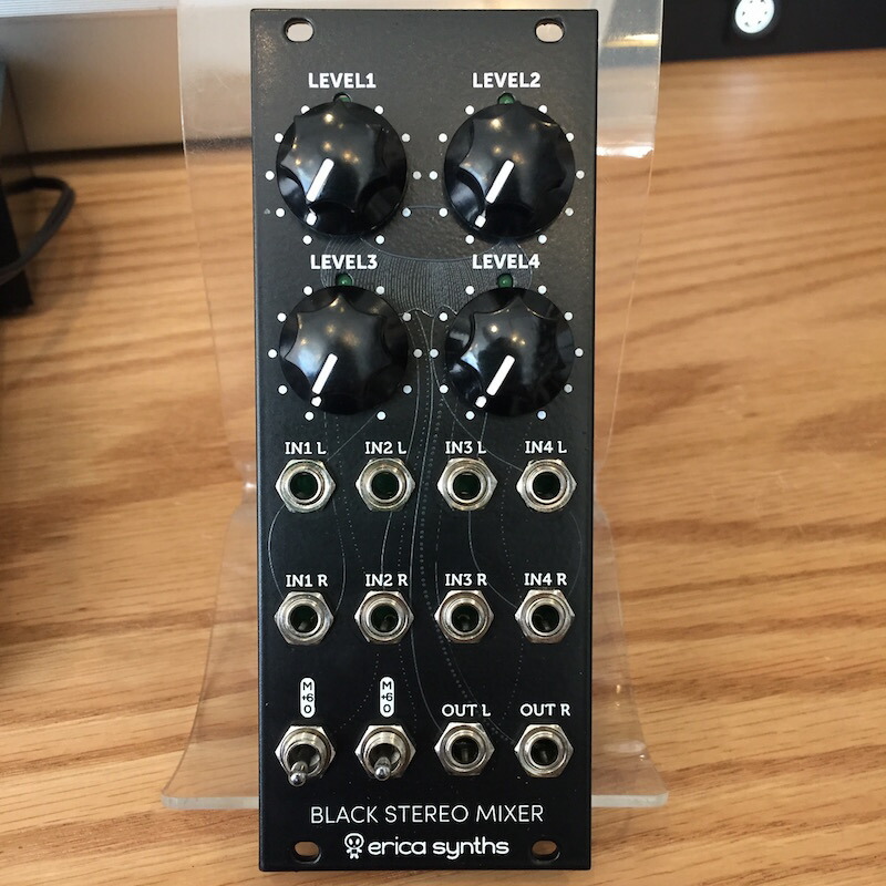 楽天市場】Erica Synths/Black Stereo Mixer V3【お取り寄せ商品
