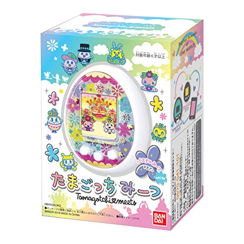 楽天市場】バンダイ たまごっちみーつ パステルみーつver. ホワイト