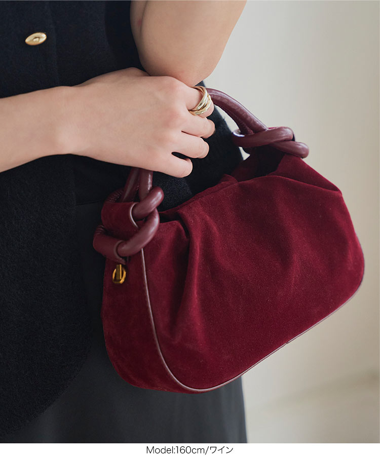 楽天市場】バッグ カバン かばん 鞄 スエード ショルダーバッグ [B1648