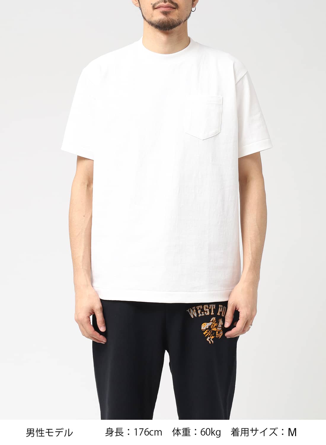 楽天市場】アナトミカ ポケT ポケTEE 半袖 Tシャツ 白T 無地