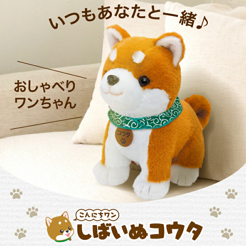 楽天市場】【1300円OFFクーポン】しばいぬコウタ バンダナ付きセット