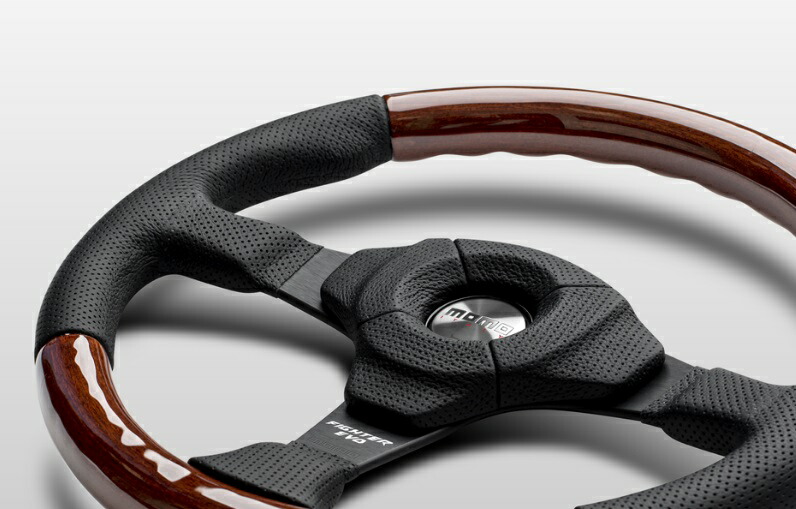 楽天市場】MOMO モモ ステアリング FIGHTER EVO LEATHER&WOOD