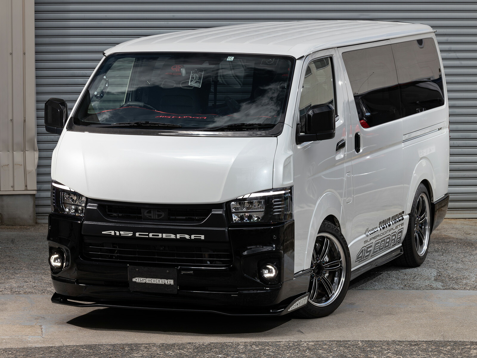 楽天市場】415コブラ ハイエース ナロー 1型〜現行 バッドフェイス