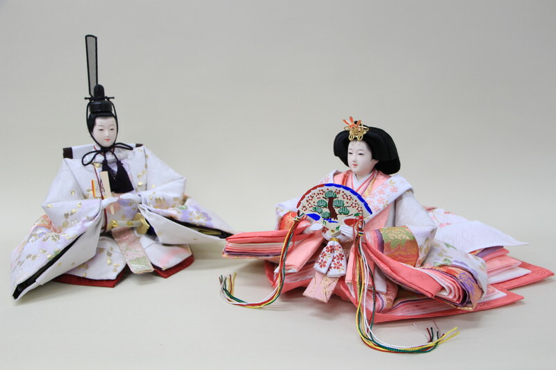 楽天市場】雛人形 コンパクト 三段飾り ひな人形 五人飾り 組立式 三段