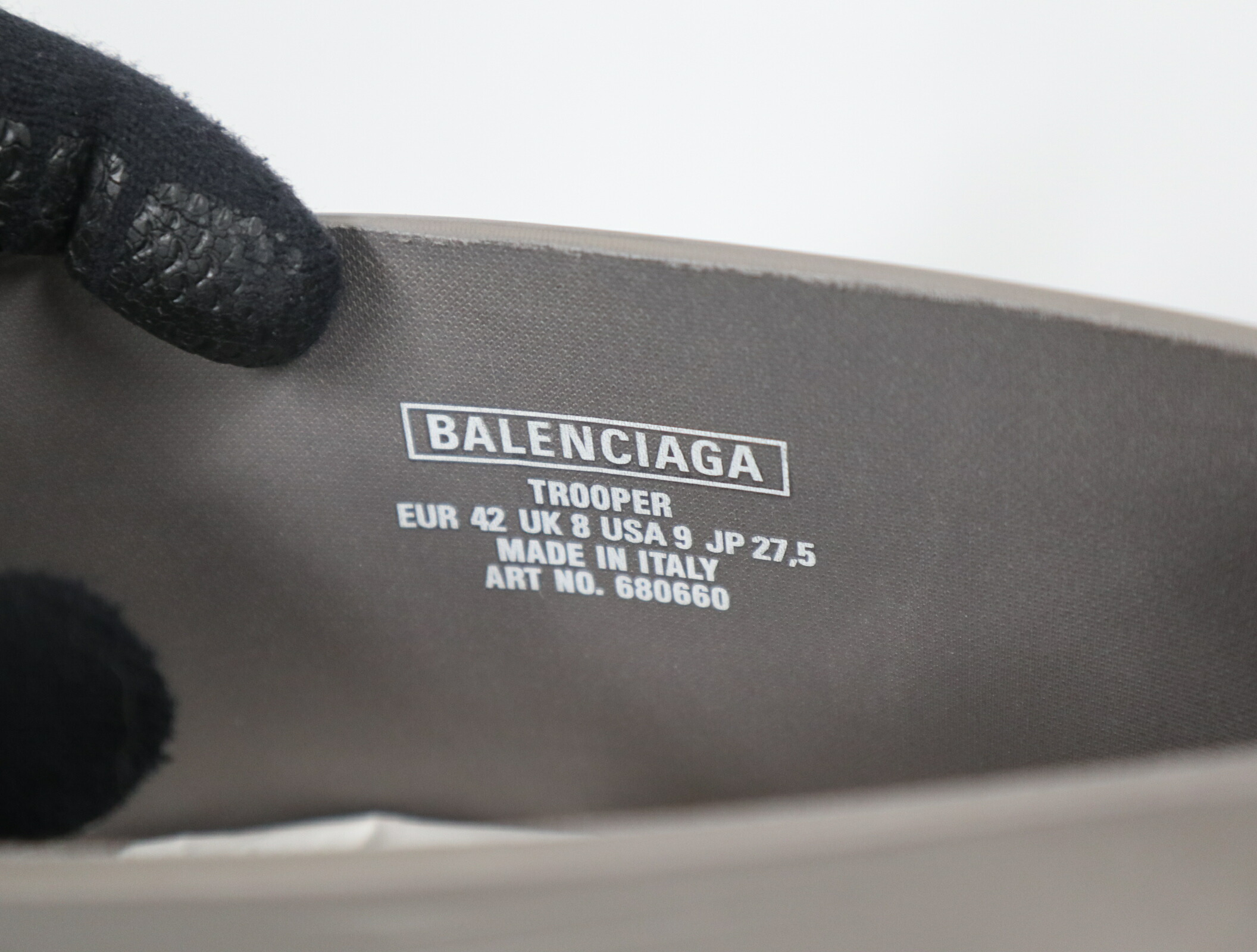楽天市場】バレンシアガ BALENCIAGA TROOPER RUBBER ブーツ 680660