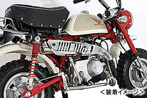 楽天市場】SP武川 Zスタイルマフラー/モンキー（FI） 04-02-0225