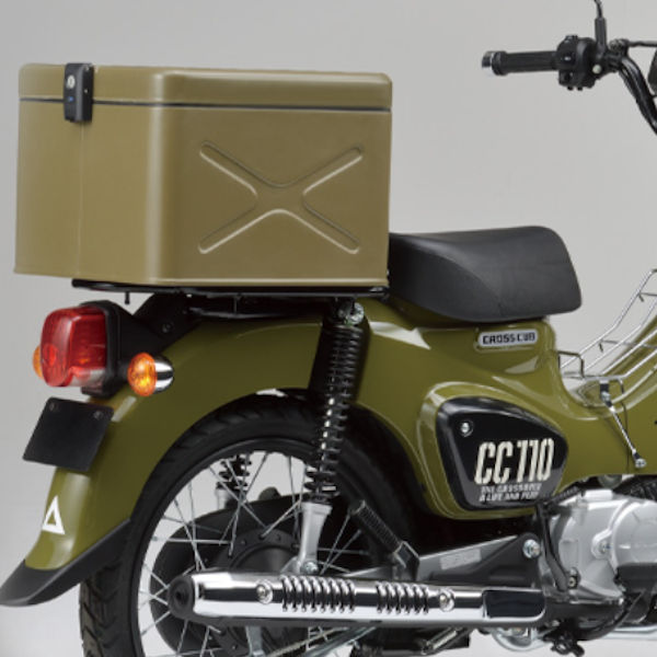 楽天市場】【在庫あり】JMS製 一七式特殊荷箱 カーキ CT125専用 リア