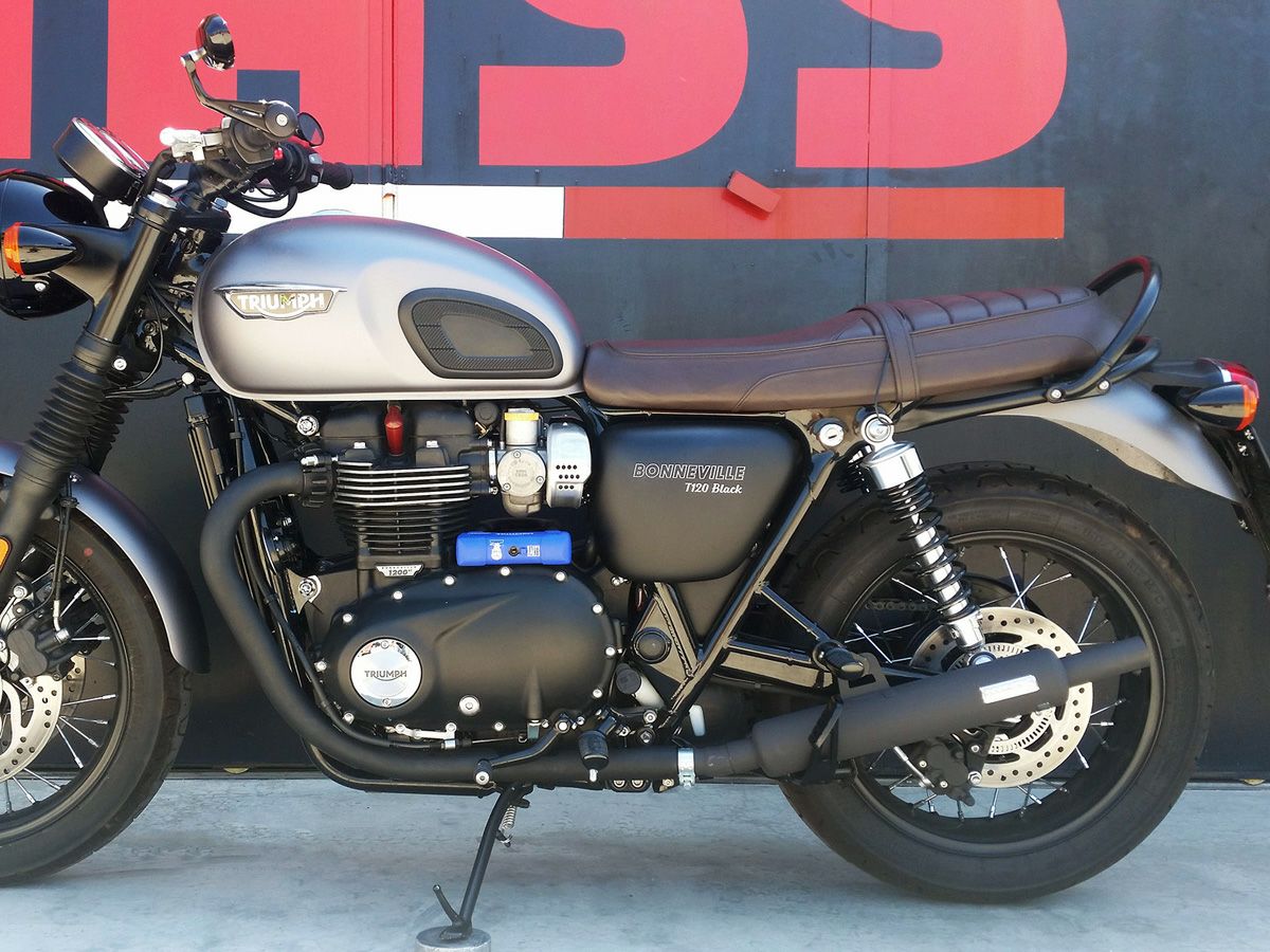 楽天市場】トライアンフ ボンネビルT100/T120 ステンレス ボトル