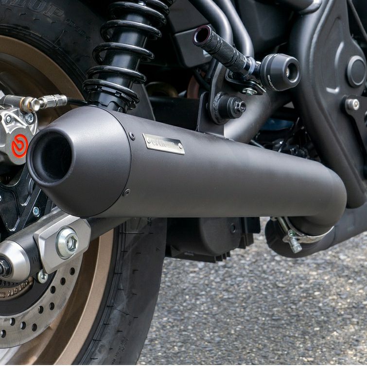 楽天市場】レブル250 23- SSメガホン スリップオンマフラー ブラック