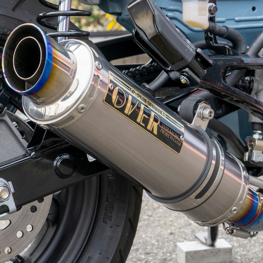 楽天市場】ホンダ DAX125 GP-Performance フルチタンマフラー Over
