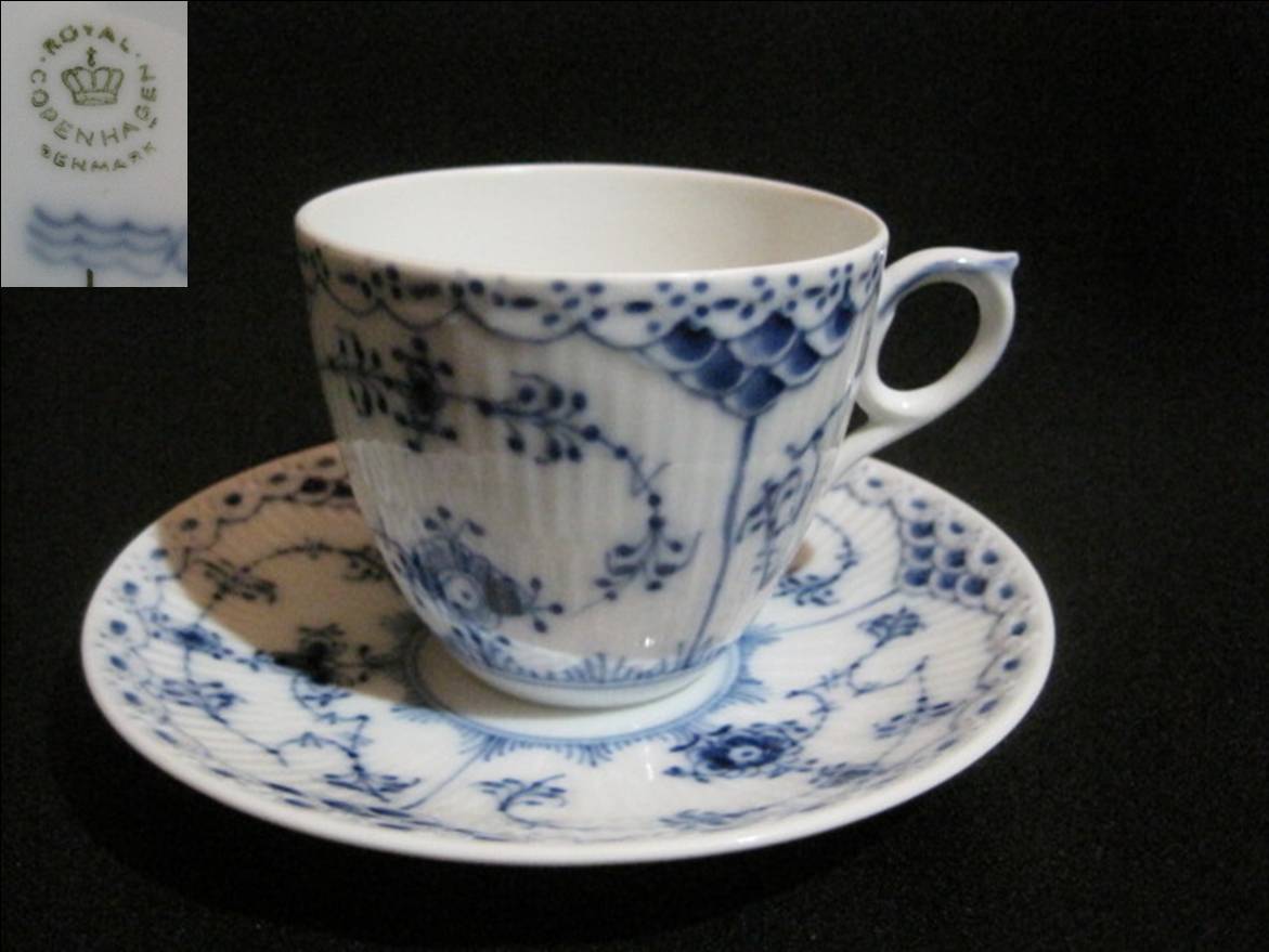 楽天市場】【アンティーク】ロイヤルコペンハーゲンカップ＆ソーサー