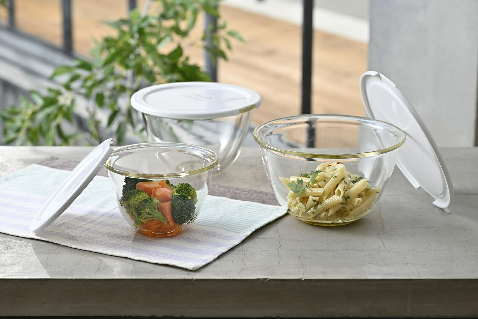 楽天市場】＼ 10％OFF ！／ ハリオ 耐熱ガラス製ボウル用レンジフタ 3