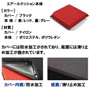 楽天市場】車椅子 クッション 車椅子用クッション エアールクッション