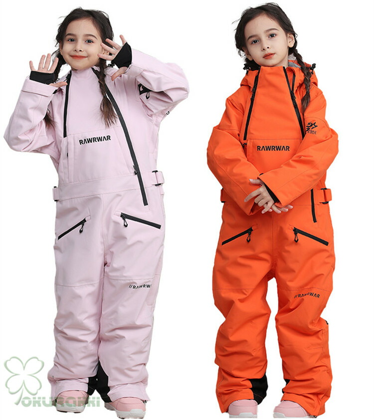 バートン スノボ キッズ ツナギ ワンピース オールインワン 130 女の子