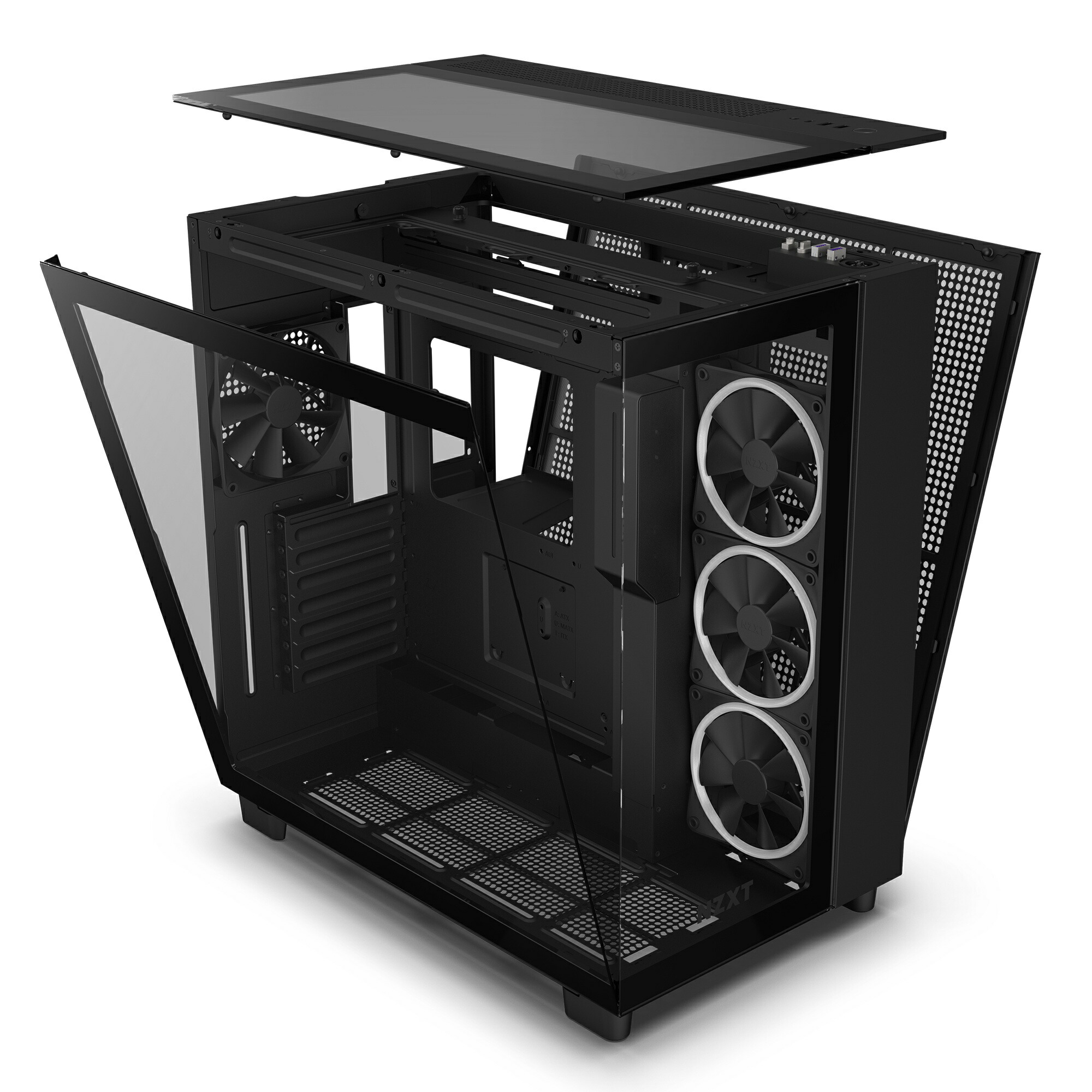 楽天市場】【送料無料】NZXT H9 Elite ミドルタワー PCケース
