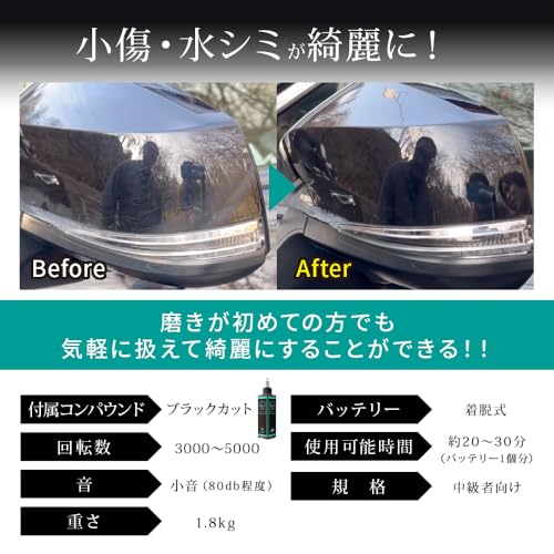 楽天市場】【ながら洗車】Easy Polish ブラックシリーズ『 磨き職人の