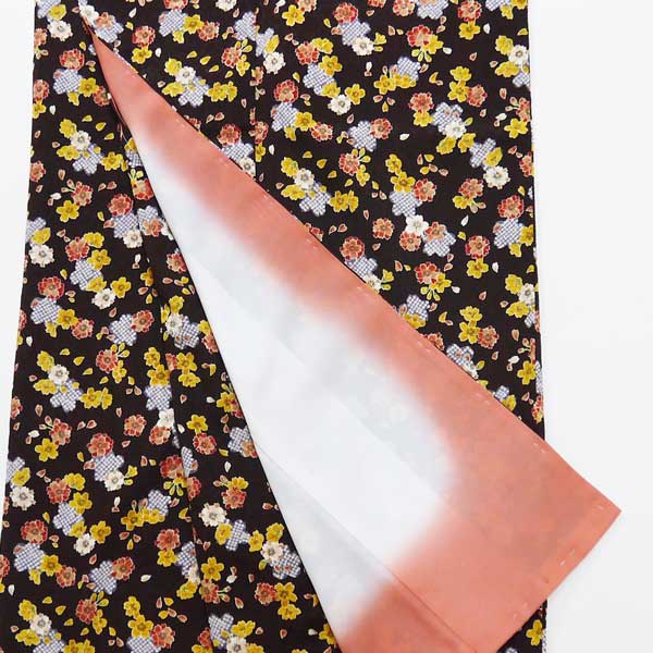 楽天市場】【1点限り】Sサイズ洗える着物 小紋 袷 ばち衿仕立て《茶