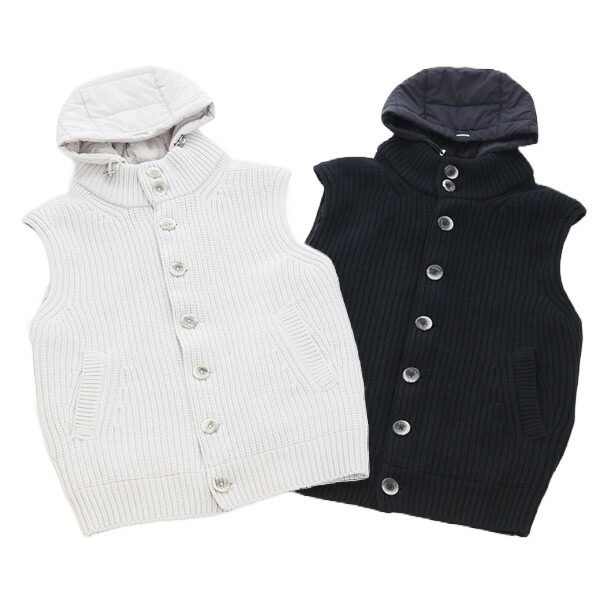 楽天市場】HERNO ヘルノ Resort [秋冬] フーデッド ローゲージ ニット