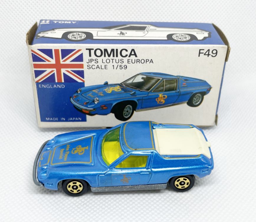 楽天市場】青箱 トミカ F49 JPSロータスヨーロッパ : 中村模型店