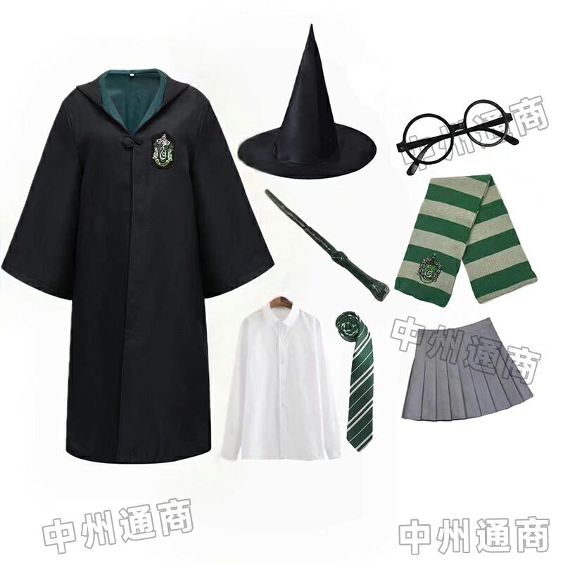 楽天市場】コスプレ 8点セット コスプレ衣装 魔法師 ハリーポッター