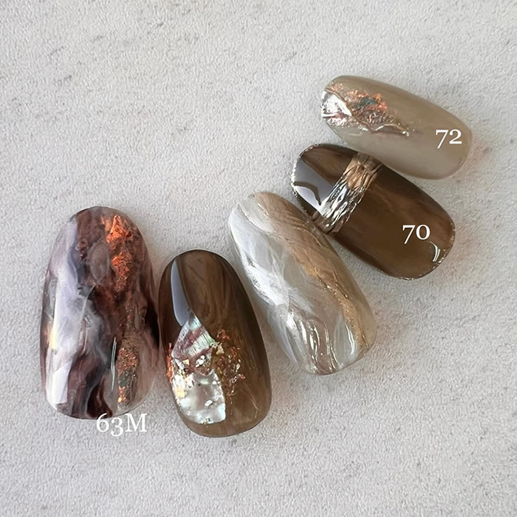 楽天市場】カラージェル MOMO by nail for all 3g 12色セット 61-72