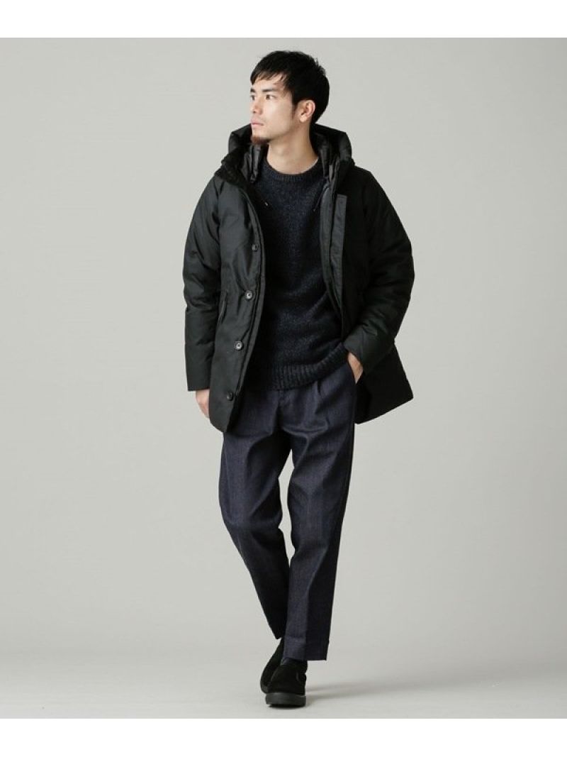 楽天市場】【SALE／50%OFF】河田フェザー コーティングロングダウン