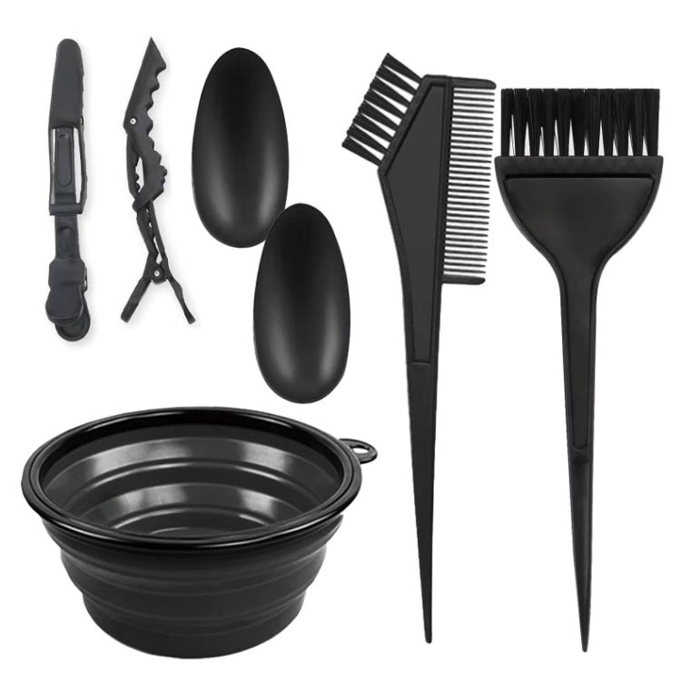 楽天市場】ヘアカラー セット 7点セット 髪染め 毛染め 道具 セット