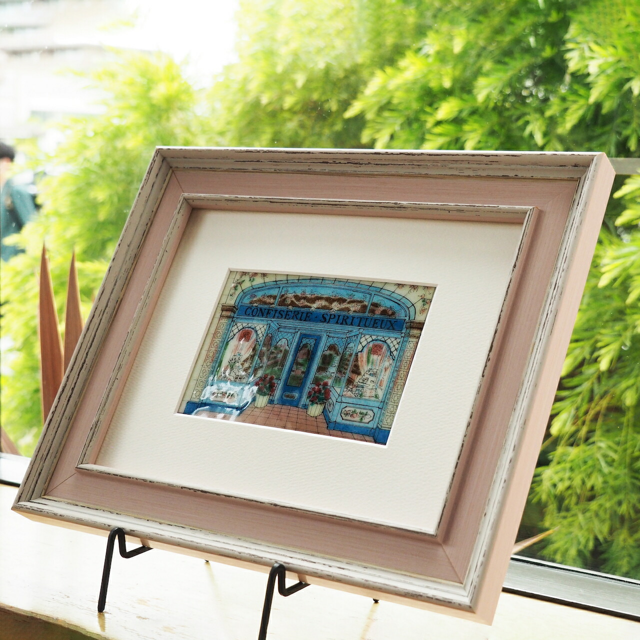 楽天市場】フランス 雑貨店 七宝 七宝焼 七宝焼き 七宝絵画 絵 絵画 額