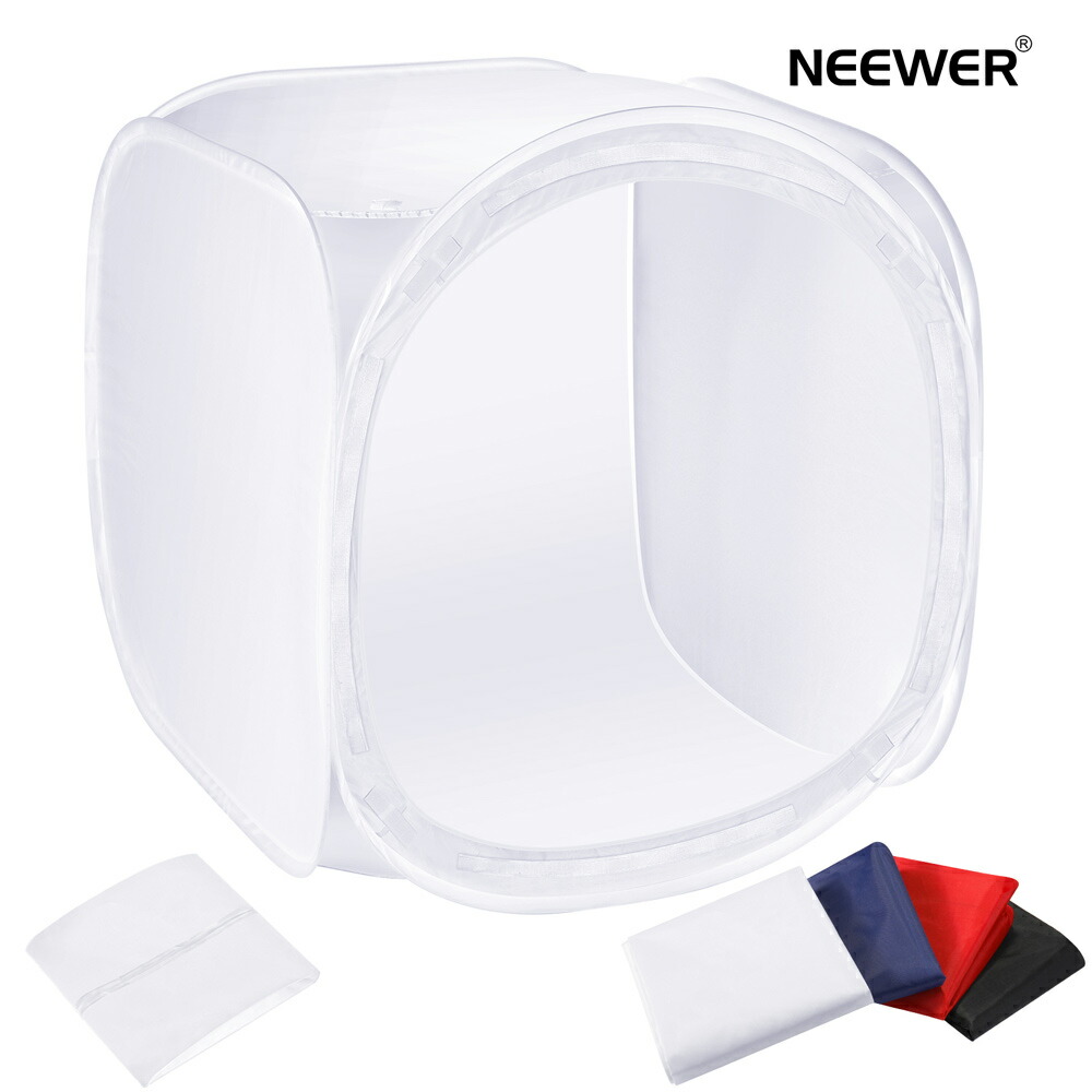 楽天市場】NEEWER 60cm/80cm 撮影ボックス 写真スタジオ撮影テント