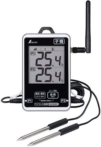 楽天市場】73462 ワイヤレスワイヤレス温度計 子機 防水型 簡単接続 長