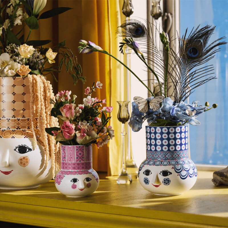 楽天市場】デンマーク Bjørn Wiinblad フラワーベース Olga H15cm