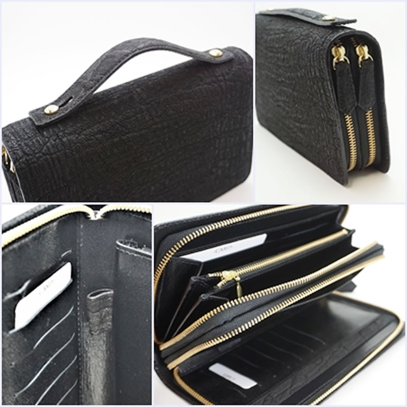 楽天市場】セカンドバッグ ダブルファスナー 財布 メンズ エレファント