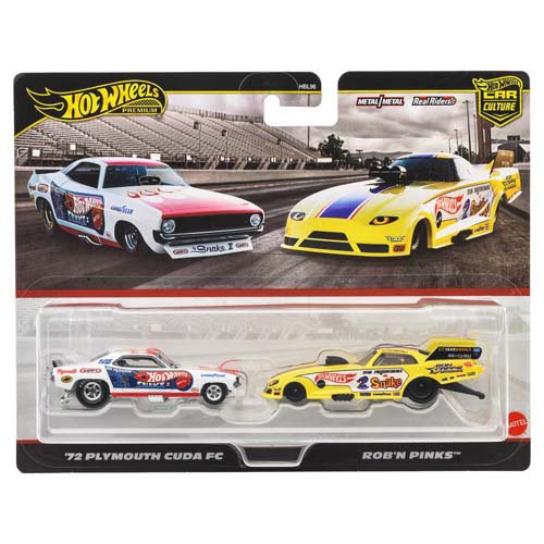 楽天市場】ホットウィール プレミアム 72プリムス クーダ FC／ロブ・ン
