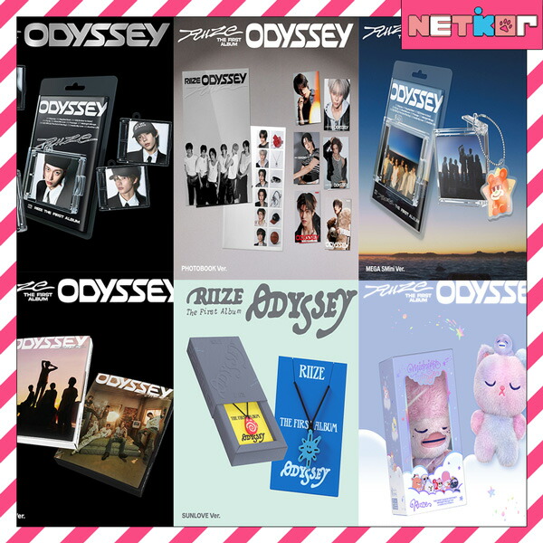 楽天市場】RIIZE 正規1集アルバム ODYSSEY 韓国チャート反映 当店特典