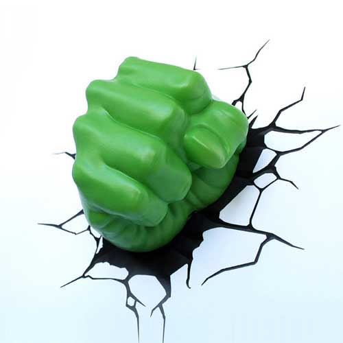 楽天市場】Hulk Fist 3D Deco Light ハルク 3Dデコライト フィスト