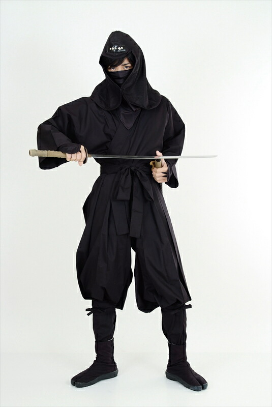 楽天市場】本格派忍者衣装（袴式・袴ファスナーなし）浮田半蔵モデル