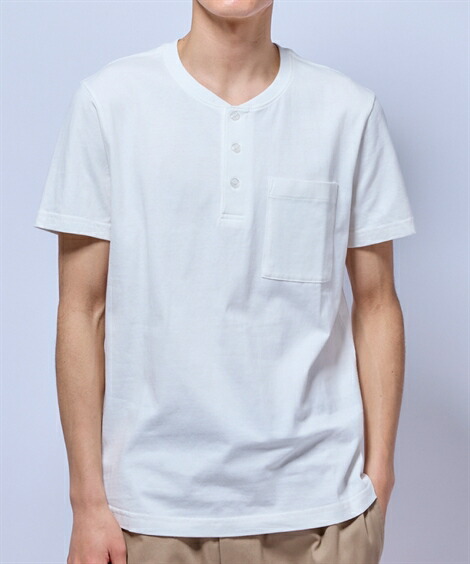 楽天市場】Tシャツ カットソー メンズ お腹ゆったり ポケット付