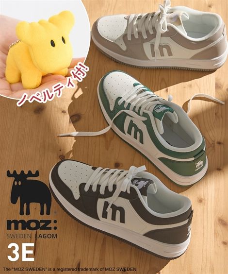 楽天市場】レディース ノベルティ付き moz 配色 デザイン スニーカー