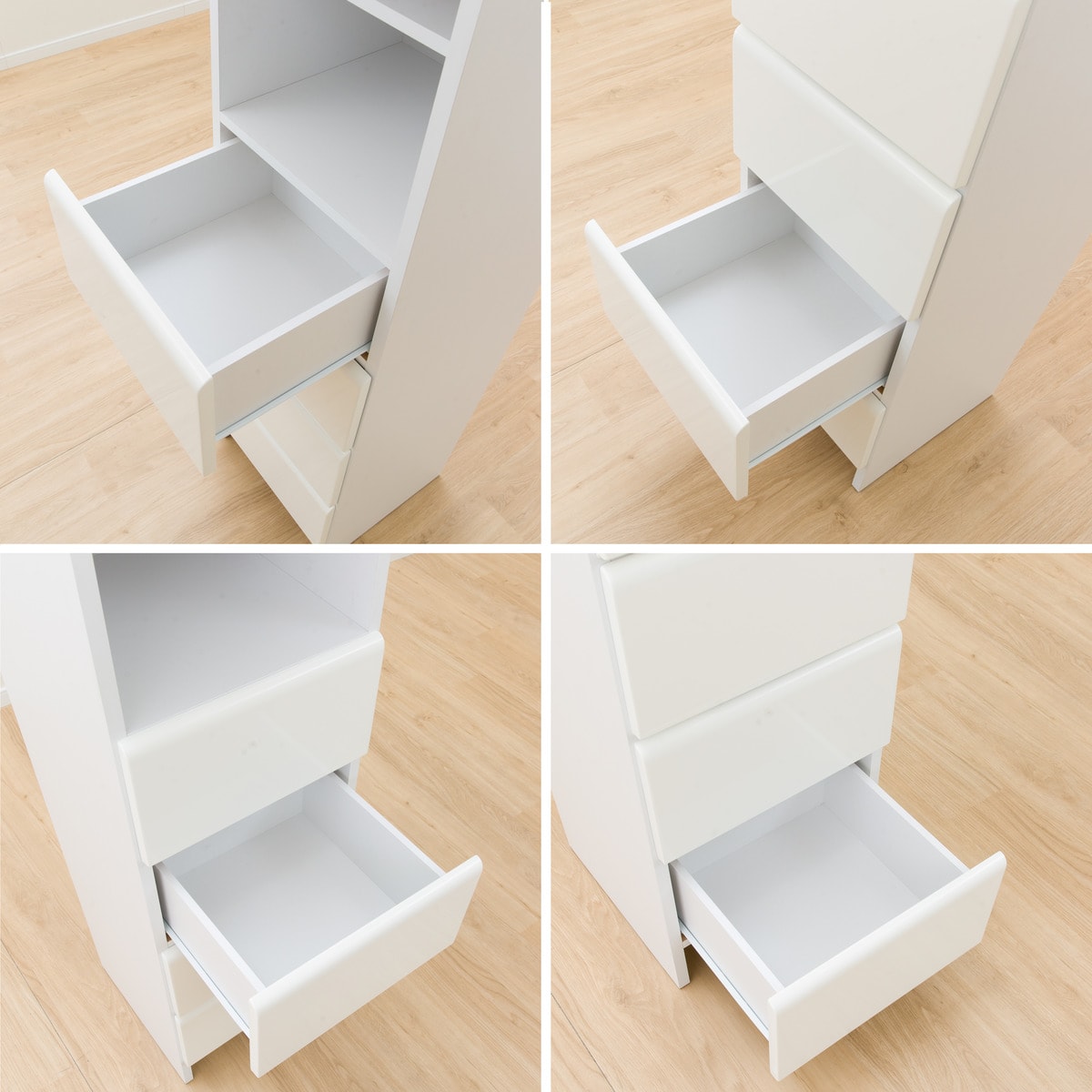 楽天市場】[幅40cm] 隙間収納庫 (フロンティア40 WH D) すきま収納