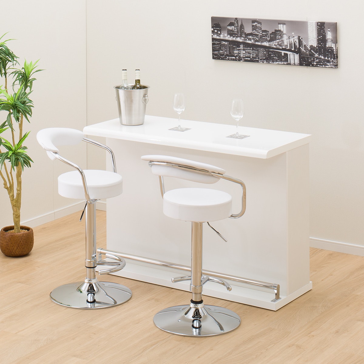 楽天市場】[幅120cm] バーカウンター (パース2 120) ニトリ 【配送員