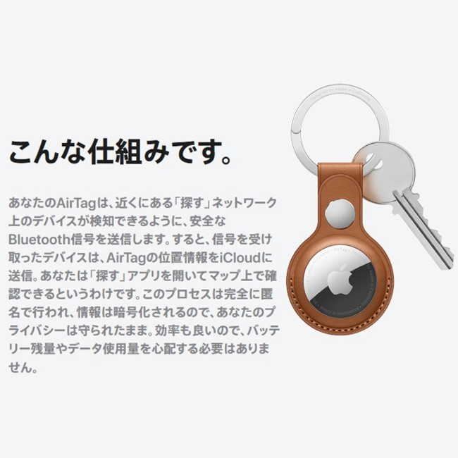 楽天市場】アップル 純正 Apple純正 AirTag エアタグ (MX542ZP/A) 4